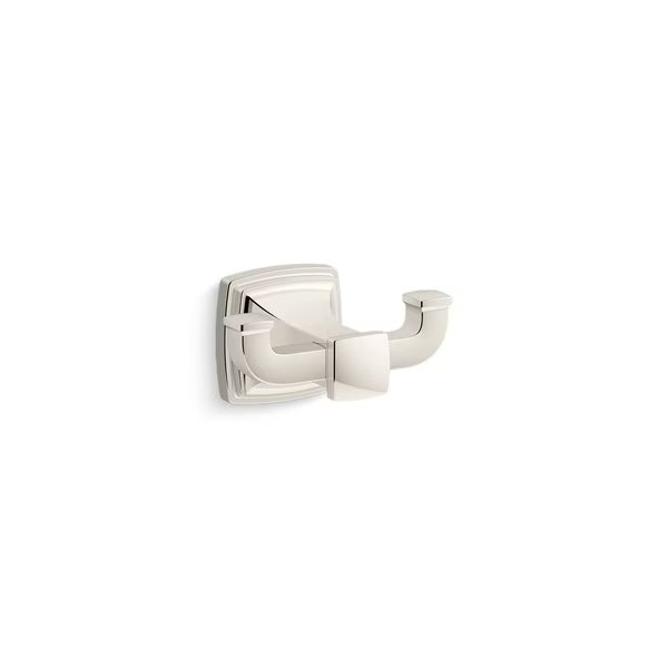 Riff Robe Hook Vibrant Polished Nickel, Kohler, Mfr#: 27411-SN